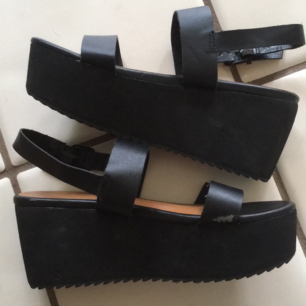 nasty gal platform sandals